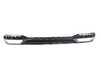 ES#4022569 - 8W0807521AARU6 - Rear Bumper Valance - Satin Black - Rear valance for dual exit, single tip design - Genuine Volkswagen Audi - Audi