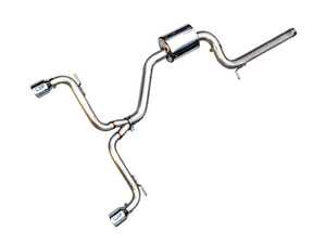 ES#4718335 - AWEMK7GTITK - AWE Track Edition Exhaust System - MK7 GTI - Replaces the factory exhaust from the downpipe back and includes a straight-through resonator, but does not include AWE 180 Technology. Perfect for those who like it loud. - AWE - Volkswagen