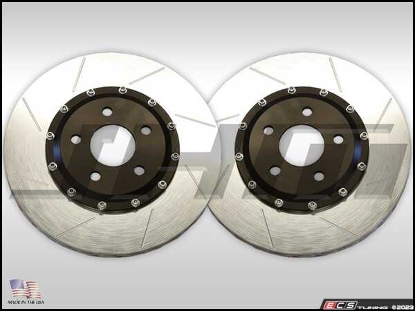 JH Motorsports - JHM-2102x350x32 - Lightweight Front Rotors 2-piece ...