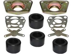 ES#4715952 - 20001-00604 - Porsche 911 Cover Plate For Rear Torsion Bar Spring Plate Mount With Bushings & Strengthening Kit - Featuring Hamburg Technic Cover Plate and Strengthening Kit for rear with new bushings - Hamburg Tech - Porsche