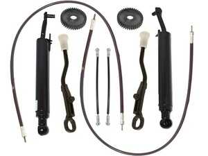 ES#4715961 - 20001-00610 - Porsche 986 Boxster Convertible Top Push Rod Tension Cable Gear - Set Of 10 - Featuring Hamburg Technic Set For convertible top clamshell operation - repair yours today with this direct fit, full assembly kit! - Hamburg Tech - Porsche