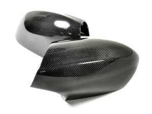 ES#4715972 - ATK-BM-0152-P - Replacement Carbon Fiber Mirror Covers - BMW E90/ E92/ E93 M3 | E82 1M - Replace your damaged, lost, or faded 3-Series mirror covers with these carbon fiber examples! - AUTOTECKNIC - BMW