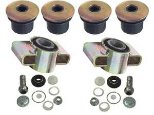 ES#4715978 - 20001-00619 - Porsche 944 951 968 Control Arms With Ball Joints & Rear Mounts With Bushing Kit - Set Of 8  - Featuring Hamburg Technic Front Control Arm Ball Joints, Rear Bushing Mounts, and Bushing Set! - Hamburg Tech - Porsche