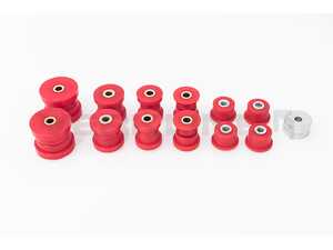 ES#4701596 - POW-008-75 - Polyurethane Full Rear Bushing Kit - Red (Street) - Complete rear set of poly bushings for all rear control arms on cars with cast upper arms - Verkline - Audi