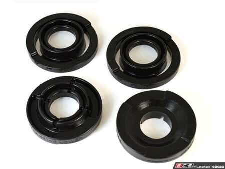 ES#2959828 - PFR5-4614Bx2 - Race Polyurethane Rear Subframe Bushing Insert Set - Front Position - Black Series - A more planted subframe means a more planted rear end and better handling - Powerflex Black Series - BMW