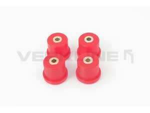 ES#4701584 - POW-002-75 - Polyurethane Front Control Arm Bushings - Red (Street) - 45mm poly bushings for cast front control arms - Verkline - Audi