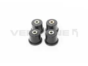 ES#4701585 - POW-002-85 - Polyurethane Front Control Arm Bushings - Black (Track) - 45mm poly bushings for cast front control arms - Verkline - Audi