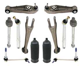 ES#4715996 - 20001-00627 - Porsche 911 996 986 Boxster Front Tie Rods & Control Arms With Ball Joints Suspension Kit - Set Of 12 - Featuring Hamburg Technic Front Suspension Refresh Kit! Replace you worn front end and get the factory ride feeling back with this one-click kit! - Hamburg Tech - Porsche