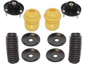 ES#4715999 - 20001-00628 - Porsche 911 996 Rear Strut Shock Mounts With Bump Suspension Kit - Set Of 10 - Featuring Hamburg Technic Rear Upper Strut Mount Refresh Kit With Bump Stops & Hardware! - Hamburg Tech - Porsche