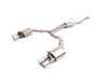 ES#4715998 - 053024LA - C7.5 A6 Facelift 2.0T Cat back Exhaust - Enhance the exhaust note on your A6's exhaust system with our valved cat-back exhaust system! - ECS - Audi