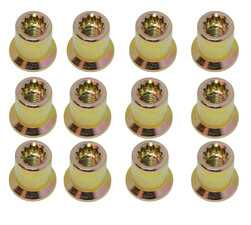 ES#4716045 - 96410438201KT12 - Porsche Engine Cylinder Head Nut - Set Of 12 - (24) Required Per Vehicle - (12) included in this kit - Hamburg Tech - Porsche