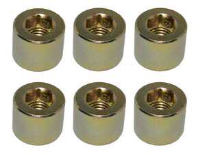 ES#4716047 - 99908500102KT6 - Barrel Nut - Set Of 6 - Replace your lost, stripped, or corroded barrel nut - Hamburg Tech - Porsche