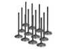 ES#4716056 - bmivn-1054sKT - Intake Valve Set - Black Nitride - Std Size - Stainless Steel 21-4N, Standard Size 31.40mm - Set of 12 - Supertech - BMW