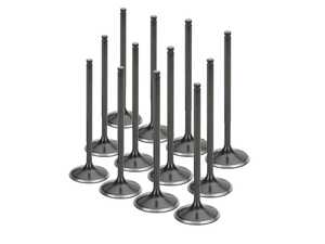 ES#4716057 - bmivn-1054s-1KT - Intake Valve Set - Black Nitride - Oversize - Stainless Steel 21-4N, Oversize 31.9mm (+0.5mm) - Supertech - BMW