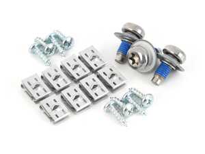 ES#3690643 - wht000729aKT - Front Belly Pan Installation Hardware Kit - Includes all necessary hardware to install your belly pan - Assembled By ECS - Audi