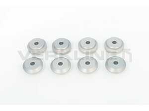 ES#4701657 - SBK-001 - Aluminum Front Subframe Bushings - M10 - Set of Four - Eliminate movement of the factory front subframe and maintain proper suspension geometry when cornering! - Verkline - Audi