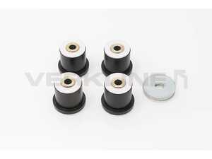 ES#4701583 - POW-001-85 - Polyurethane Lower Control Arm Bushings - Black (Track) - Set of Four - Control movement and maintain wheel alignment - Verkline - Audi