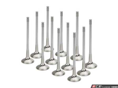 ES#4716076 - bmevi-1054s-hsKT - Exhaust Valve Set - Sodium Filled - Std Size - Inconel-Nimonic / Sodium Filled, Std 28mm, set of 12. - Supertech - BMW