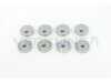 ES#4701658 - SB-K002 - Aluminum Front Subframe Bushings - M10 - Offset - Set of Four - Eliminate movement of the factory front subframe and maintain proper suspension geometry when cornering! - Verkline - Audi