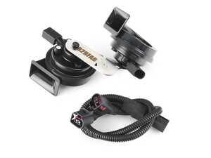 ES#4684874 - B2BFABAUDTHK - B2BFAB Atlas Upgraded Dual Tone Horn Kit - Enjoy the power of a horn that alerts pedestrians, follow motorist, and demands respect rather than laughter! - B2BFAB - Volkswagen