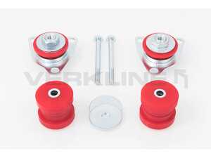 ES#4701562 - ELA-007 - Polyurethane Front Subframe Bushings - Set of Four - Offers more precise feel and quicker reactions to steering input while eliminating unwanted suspension movement - Verkline - Audi