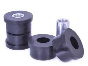 ES#4335611 - PFR5-720BLK - Performance Polyurethane Subframe Bushings - Front Position Set - Black Series - A more planted subframe means a more planted rear end and better handling - Powerflex Black Series - BMW