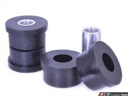 ES#4335611 - PFR5-720BLK - Performance Polyurethane Subframe Bushings - Front Position Set - Black Series - A more planted subframe means a more planted rear end and better handling - Powerflex Black Series - BMW