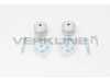 ES#4701664 - SBK-012 - Aluminum Front Subframe Bushings - Set of Four - Offers more precise feel and quicker reactions to steering input while eliminating unwanted suspension movement - Verkline - Audi