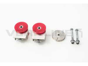 ES#4701567 - ELA-019-75 - Polyurethane Transmission Mounts - Red (Street) - Pair - Performance mounts to increase drivetrain rigidity - Verkline - Audi