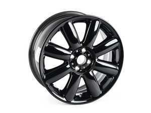 ES#514942 - 36116787237 - R104 MINI Crown Spoke Wheel 17" (4x100) Black - Priced Each - 17 x 7J ET:48 - Genuine MINI - MINI