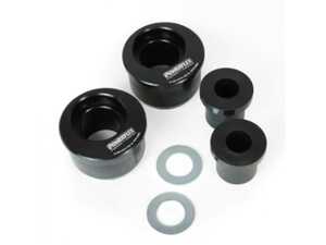 ES#4716184 - PFF5-5303BLK - Front Lower Control Arm Rear Bushing - Aluminum Shell (Offset) - Black Series - Stiffer front lower control arm rear bushings mean better performance for your BMW E36! - Powerflex Black Series - BMW