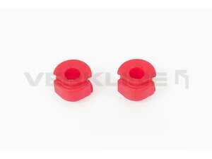 ES#4701592 - POW-006-75 - Polyurethane Rear Sway Bar Bushings - 17mm - Red (Street) - Pair - Stiffer bushings allow sway bars to work at their fullest potential - Verkline - Audi
