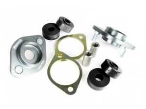 ES#2779603 - PFR5-5630-10Bx2 - E36 Race Rear Shock Mount - 10mm - Black Series - Eliminate suspension knock while improving handling and steering feel - Powerflex Black Series - BMW