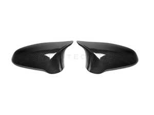 ES#4716220 - BM-0139-DCG - Mirror Cover Caps - Dry Carbon Fiber (Version 2) - Direct replacement for your factory mirror caps - AUTOTECKNIC - BMW