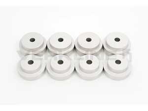 ES#4701662 - SBK010 - Aluminum Front Subframe Bushings - Set of Four - Offers more precise feel and quicker reactions to steering input while eliminating unwanted suspension movement - Verkline - Audi