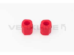 ES#4701607 - POW-014-75 - Polyurethane Front Sway Bar Bushings - 26mm - Red (Street) - Pair - Stiffer bushings allow sway bars to work at their fullest potential - Verkline - Audi