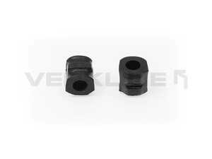 ES#4701608 - POW-014-85 - Polyurethane Front Sway Bar Bushings - 26mm - Black (Track) - Pair - Stiffer bushings allow sway bars to work at their fullest potential - Verkline - Audi