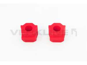 ES#4701625 - POW-023-75 - Polyurethane Front Sway Bar Bushings - 28mm - Red (Street) - Pair - Stiffer bushings allow sway bars to work at their fullest potential - Verkline - Audi