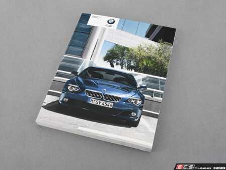ES#253709 - 01412600759 - Owner's Handbook E63 - E64 - Genuine BMW - BMW