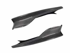 ES#4716340 - E821MRRSPL - 1M Carbon Fiber Rear Bumper Splitters - E82 - For 1M Design Rear Bumper - The perfect addition to your 1M design rear bumper! - Suvneer - BMW