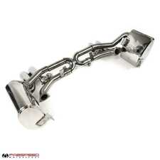 ES#4716374 - FS.POR.9972.VVCP - Fabspeed Porsche 997.2 (2009-2012) Carrera Valvetronic Exhaust System - Polished Stainless Steel Quad Tips - Complete Valvetronic exhaust system that replaces both the side and center mufflers! - Fabspeed - Porsche