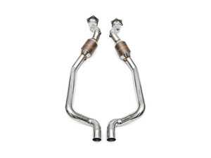 ES#4716400 - FS.POR.970T.SC - Fabspeed Porsche 970 Panamera Turbo / Turbo S (2010-2016) Primary Sport Catalytic Converters  - High-flowing catalytic converters that drastically increase exhaust flow compared to the factory bulky and restrictive catalytic converters. Direct replacement! - Fabspeed - Porsche