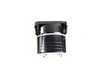 ES#418366 - 7L6858602C9B9 - Cup Holder Assembly - Satin Black - Located in the center console and includes rubber insert - Genuine Volkswagen Audi - Volkswagen