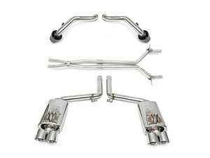 ES#4718322 - FS.POR.970S.SPGP - Fabspeed Porsche 970 Panamera S (2010-2013) Performance Package - Polished Stainless Steel Quad Tips - Complete high-performance exhaust & intake solution for the 970 Panamera S; includes Maxflo Mufflers with Deluxe Quad Style Tips, Resonator Bypass X-Pipe and, Competition Air Intake. - Fabspeed - Porsche