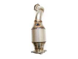 ES#4719625 - FS.POR.MCN2.SC - Fabspeed Macan 2.0L Primary Sport Catalytic Converters (2018 Only) - Direct bolt-on replacement for the bulky & restrictive factory Porsche Macan 2.0L 4 Cylinder catalytic converter! Significant performance gains across the RPM band! Even more power will be unleashed with a ECU tune. - Fabspeed - Porsche