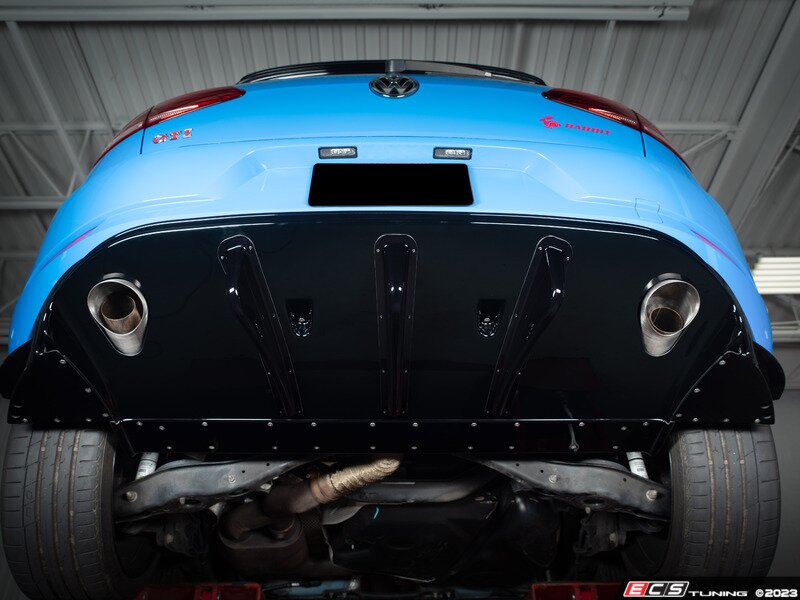 ECS - 039568LA01-01KT - MK7.5 GTI Functional Aerodynamic Rear Diffuser Kit