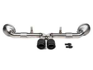 ES#4722136 - FS.POR.9912.SSXB - Fabspeed Porsche 991.2 Speedster Supercup (2019-2020) Cat-Back Exhaust System - Satin Black Tips - This cat-back exhaust system for the 991.2 Speedster gives the 4.0L a more pronounced tone, and reduces weight from the rear of the car. Give the high revving 4.0L the exhaust note it should of had from the factory, without introducing any interior drone! - Fabspeed - Porsche