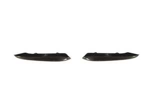 ES#4159850 - E92M3RRSPL - M3 Rear Bumper Carbon Fiber Side Splitters - E92/E93 M3 - The Perfect carbon addition to your M3's rear bumper! - ECS - BMW