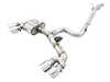 ES#4723200 - AWEMK7RSP - AWE SwitchPath Exhaust System - MK7 Golf R - Features a valved passenger-side tip outlet and retains the factory valve behavior based on throttle input, engine speed, and Drive Select. - AWE - Volkswagen