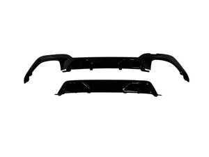ES#4490496 - G20PDIFF330-GB - M Performance Style Glossy Black Diffuser - Designed to resemble the M-Performance line! - Suvneer - BMW